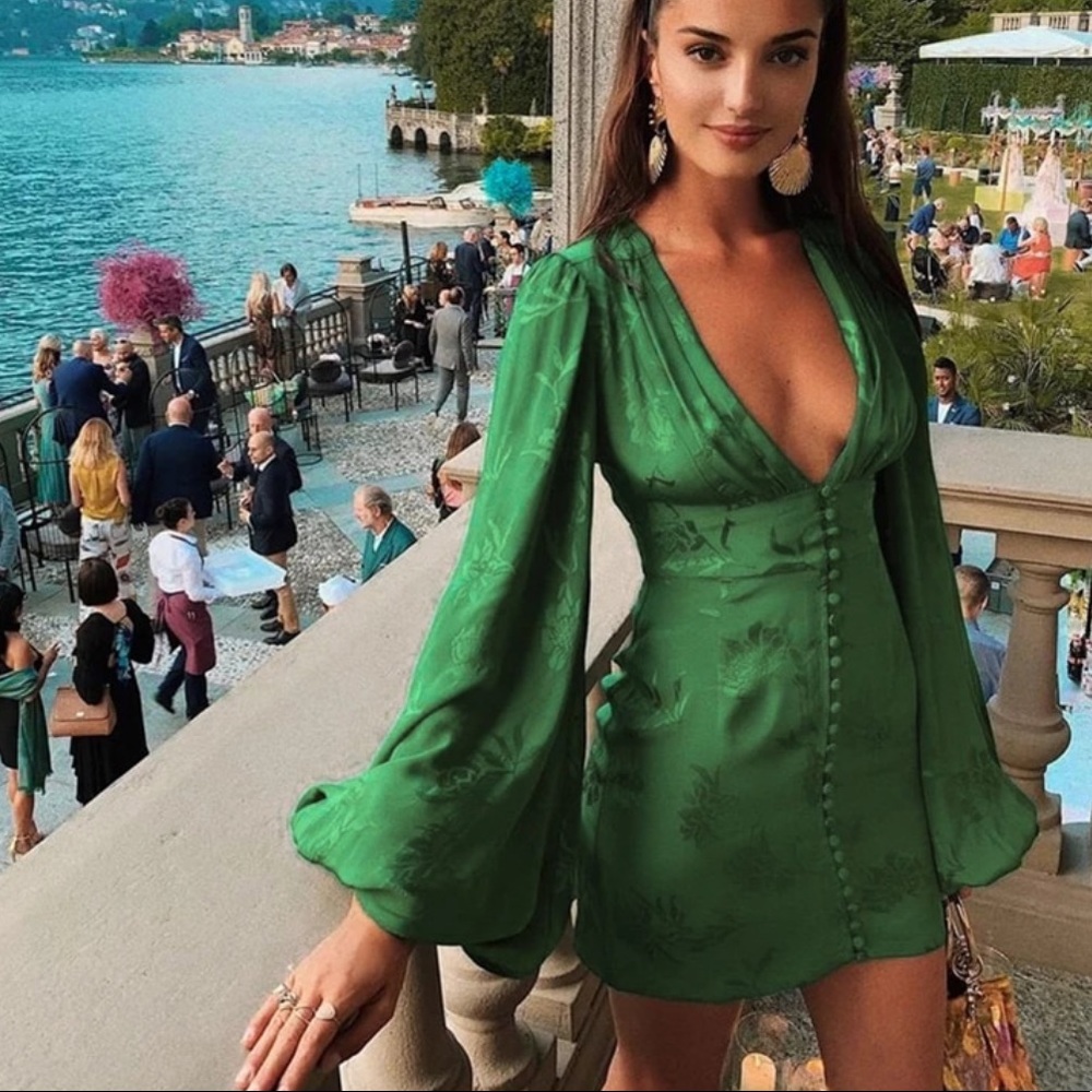Emerald Mini Dress - Picture 5 of 10